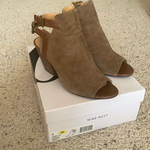 Nine West heeled suede sandals